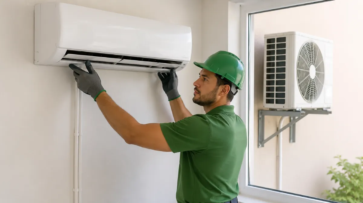 Instalação e manutenção de ar-condicionado em Curitiba